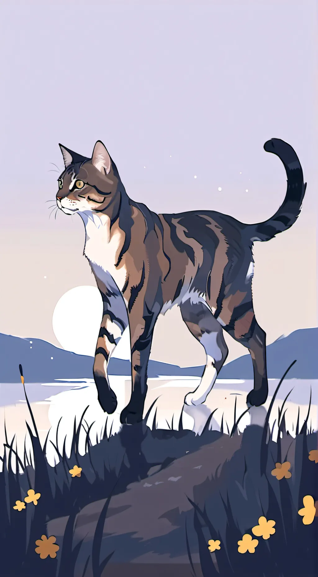 ai character: Warriors! "Fire!" background