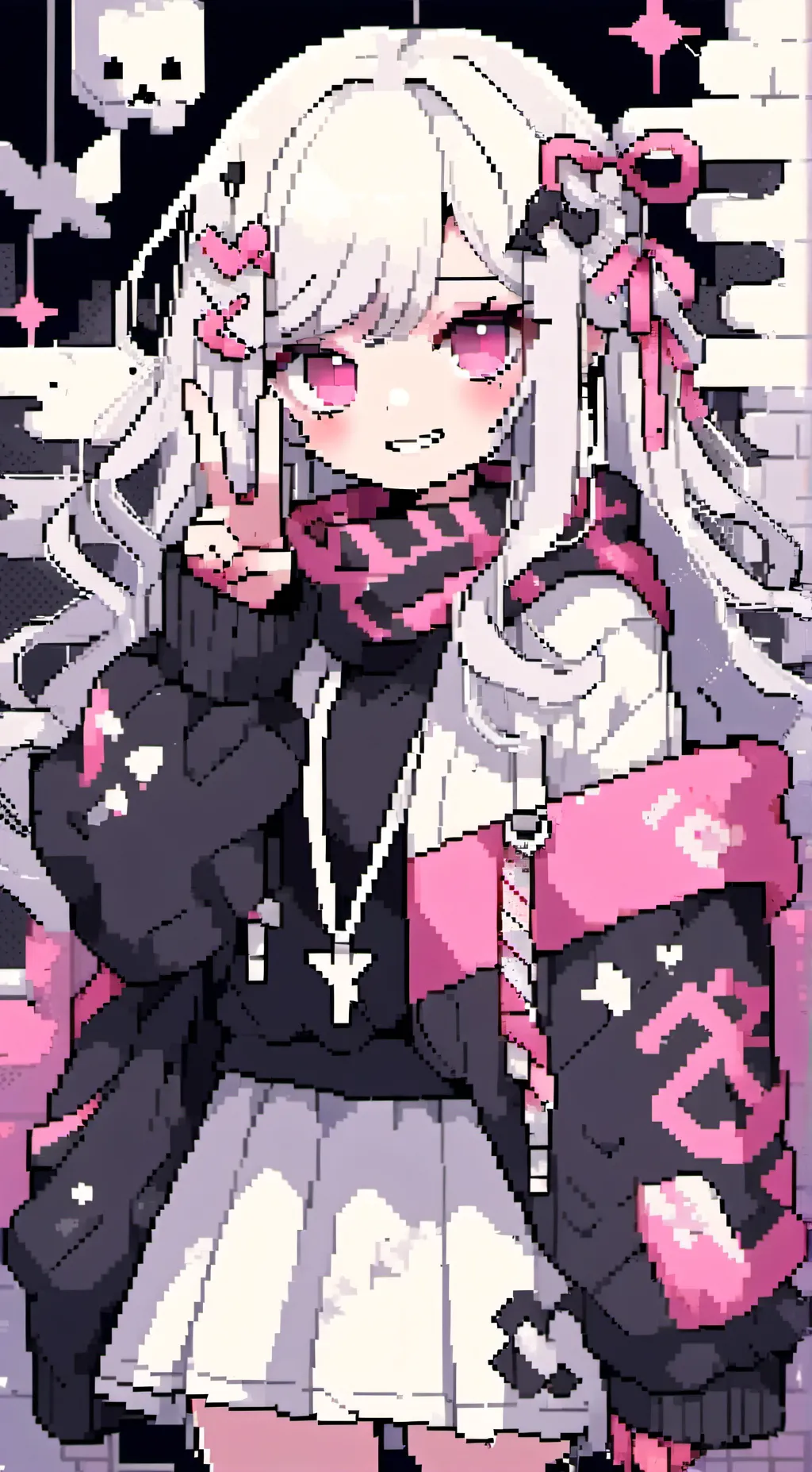 ai character: Mindie(rottmnt oc) background