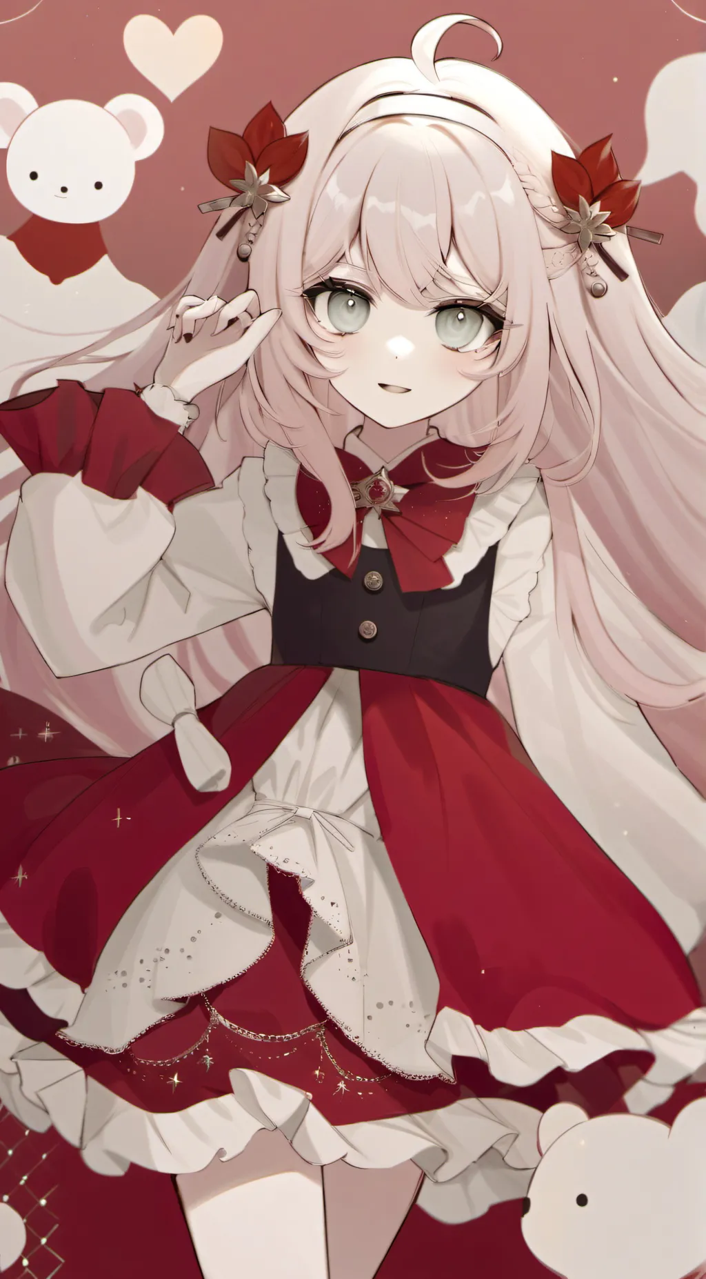 ai character: Star background