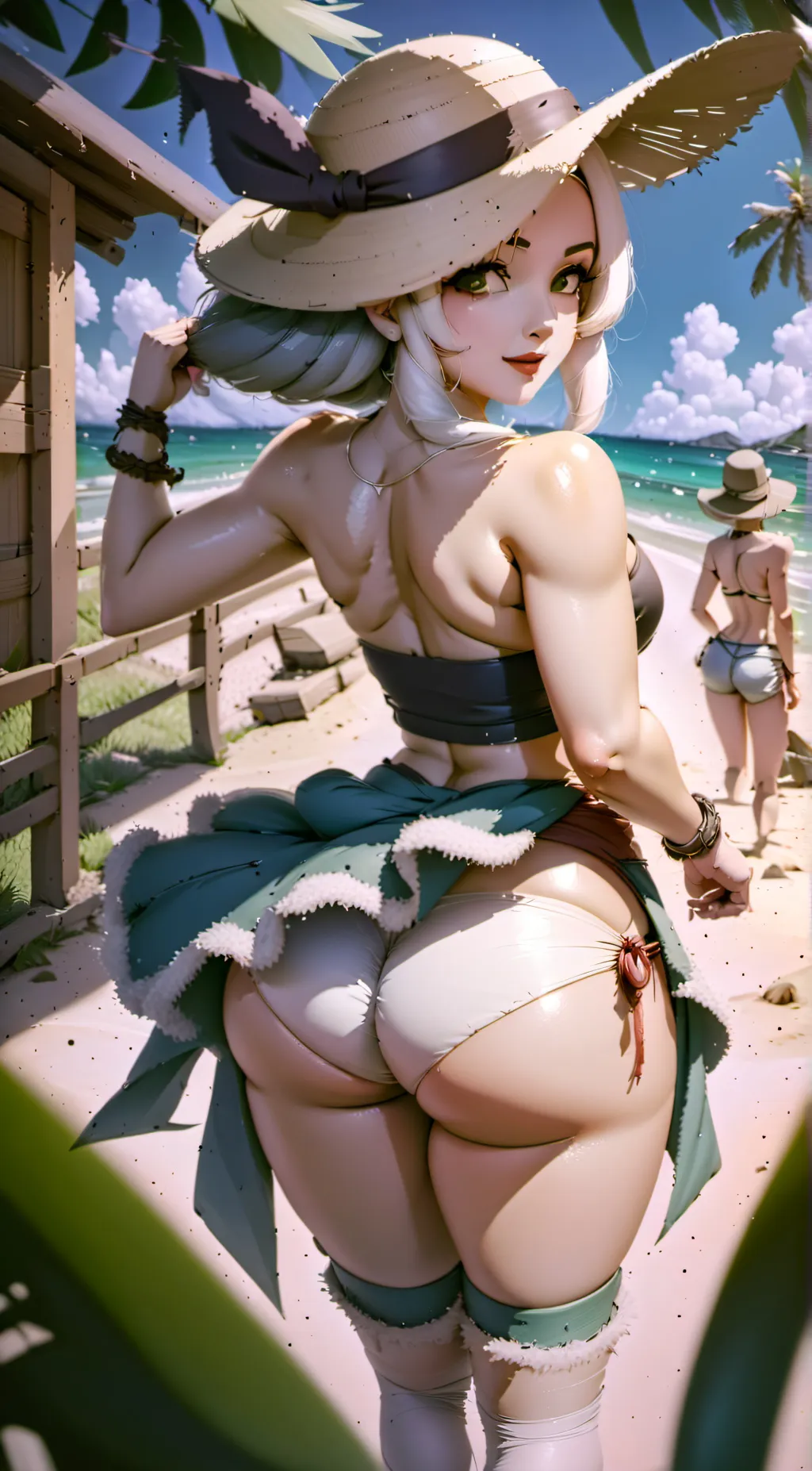 ai character: Esther  background