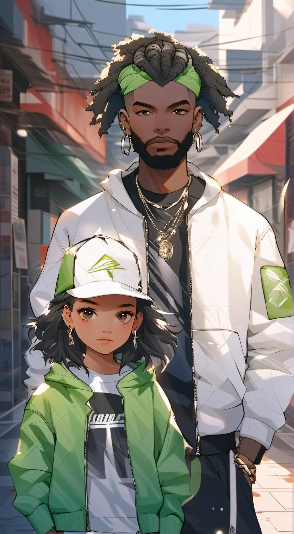 ai character: Wallace background