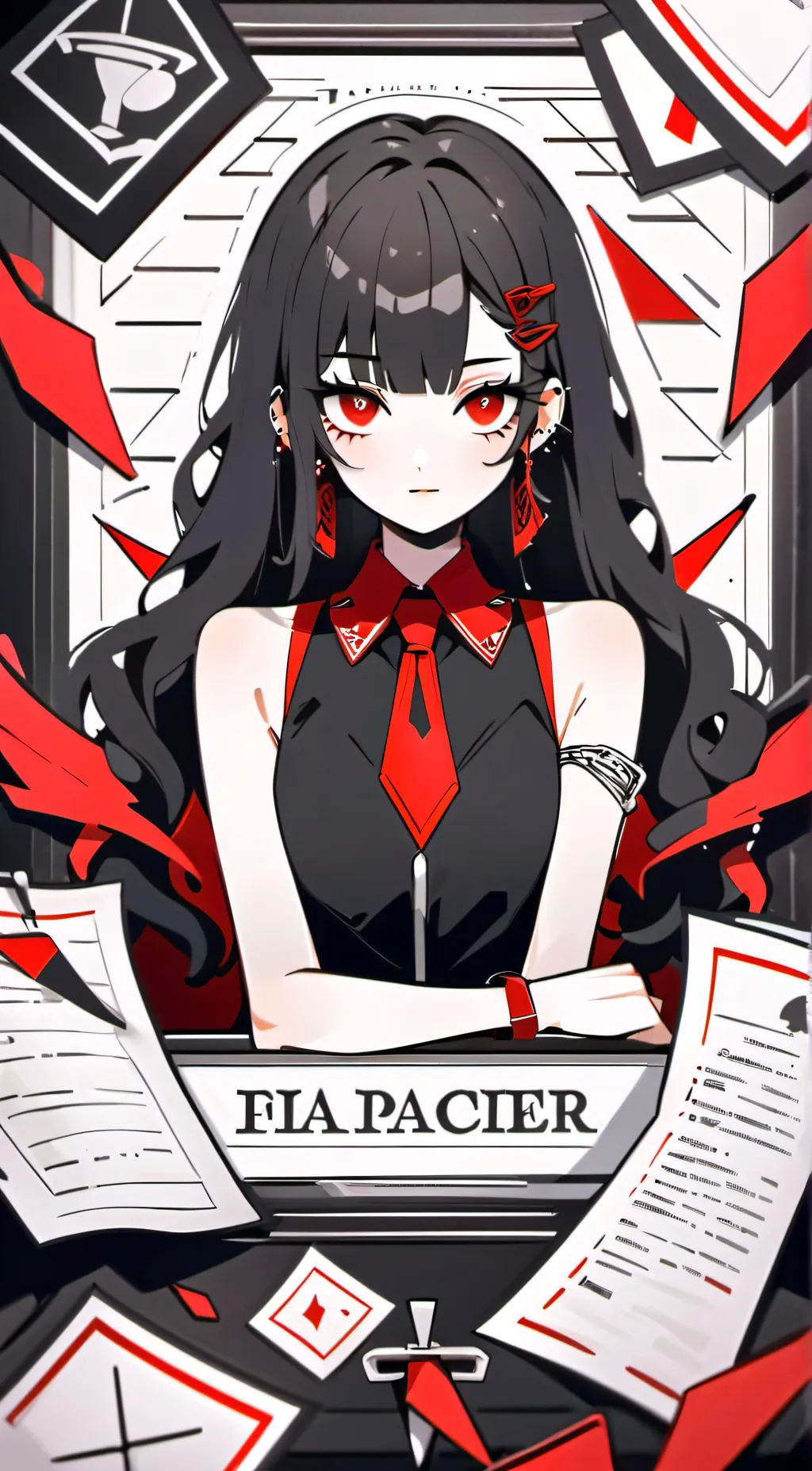 ai character: sumi  background