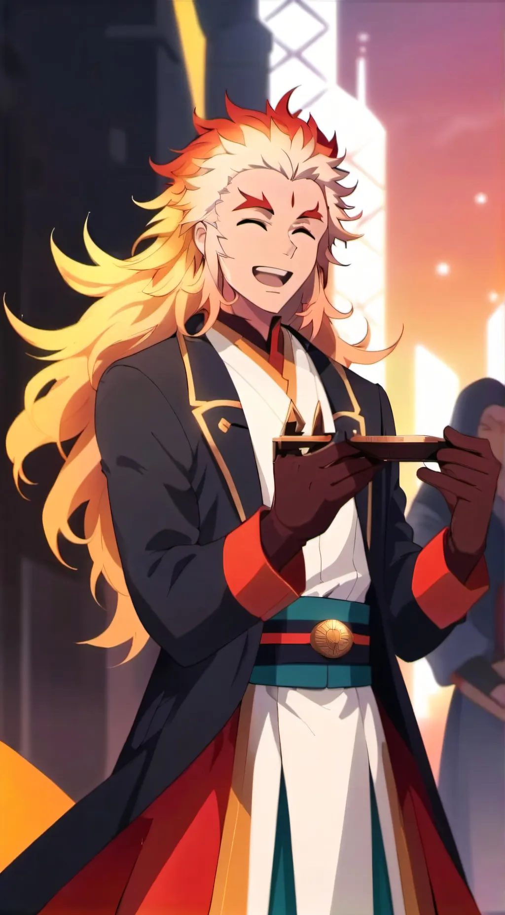 ai character: ♥️✨️Rengoku✨️♥️ background