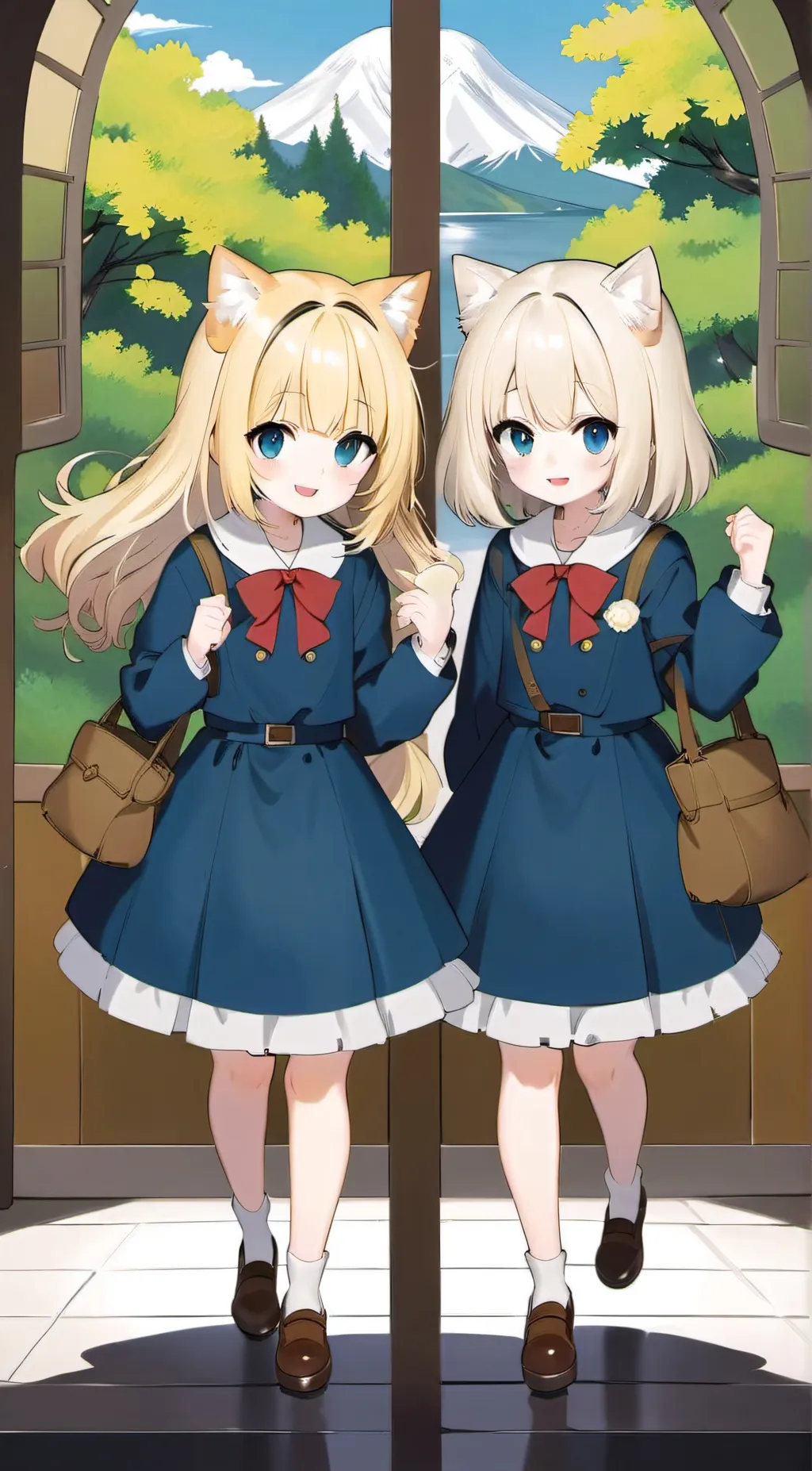 ai character: Orphange background