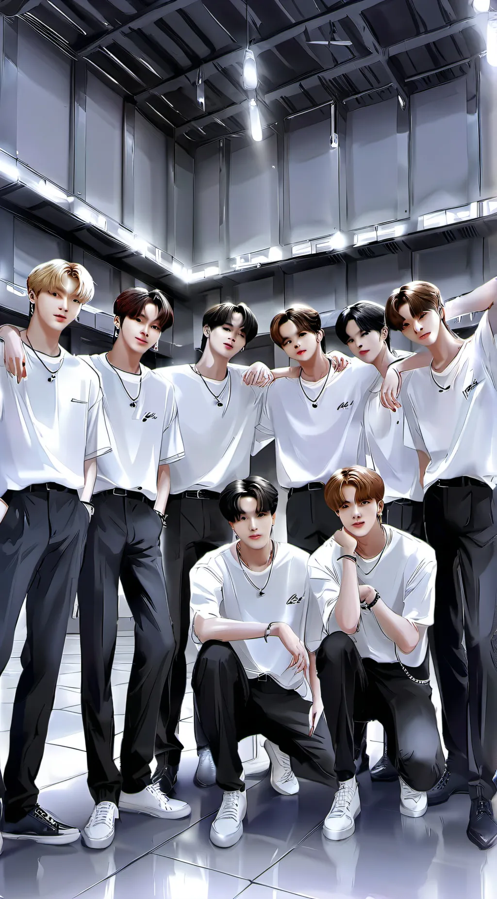 ai character: Skz background