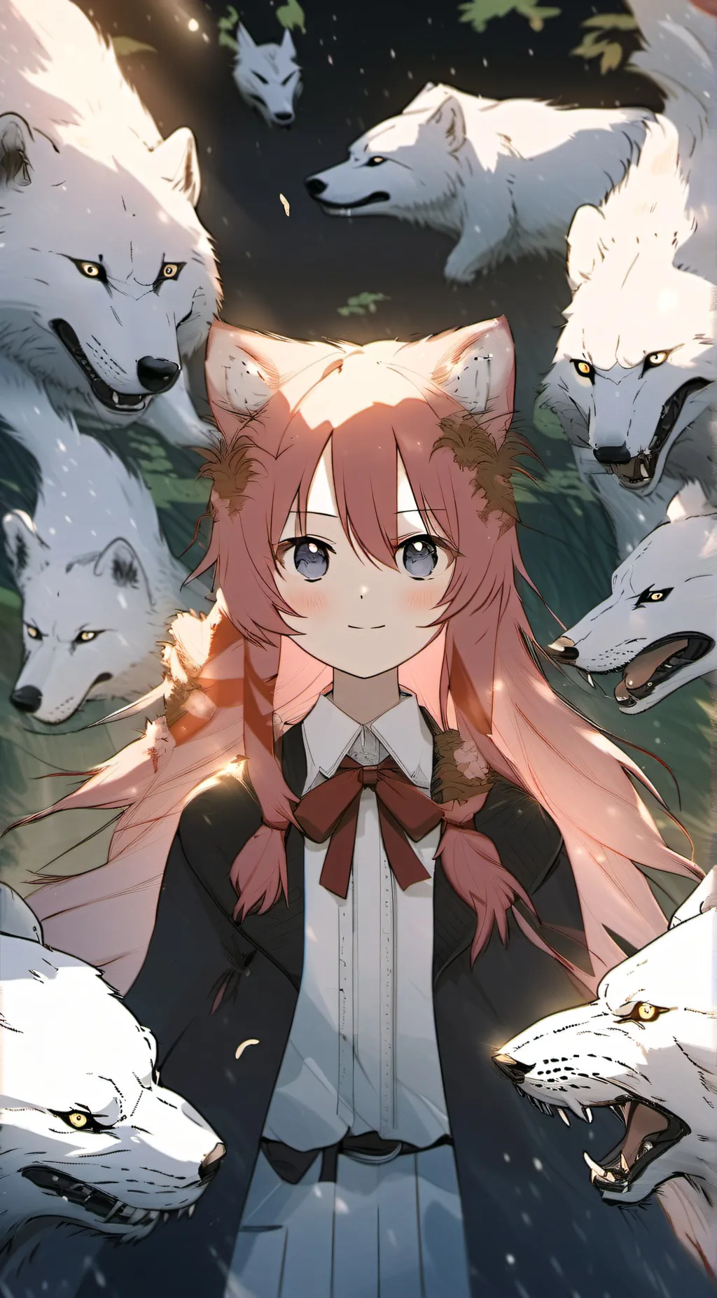 ai character: RAAWWWR  background