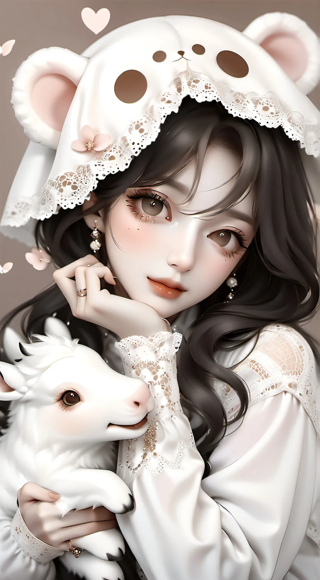 ai character: radioapple  background