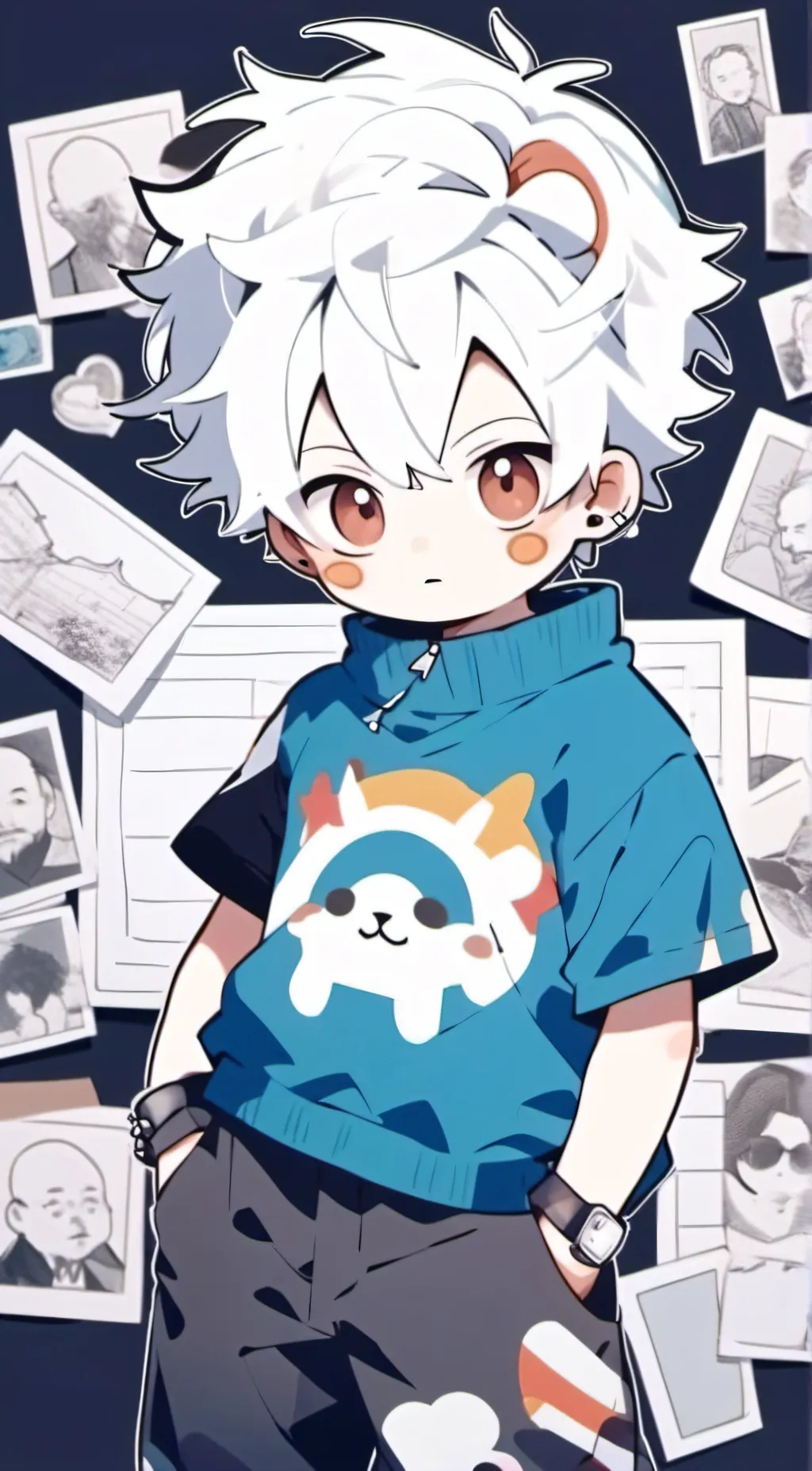 ai character: Lucas background