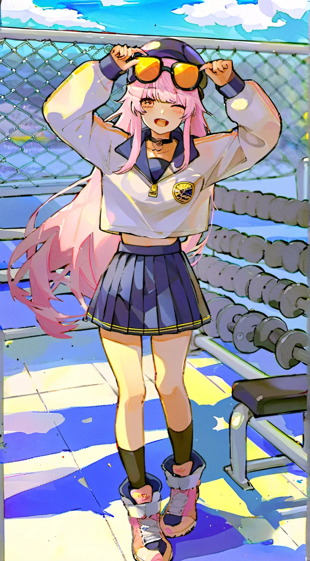 ai character: Mimzu Mizu background