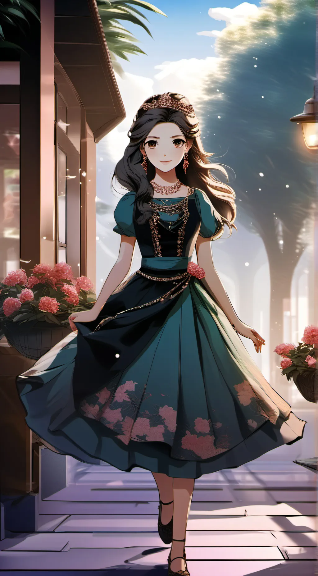 ai character: daisy  background