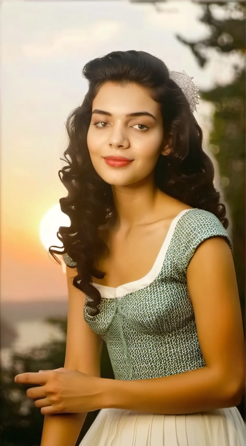 ai character:  Mina  lia background