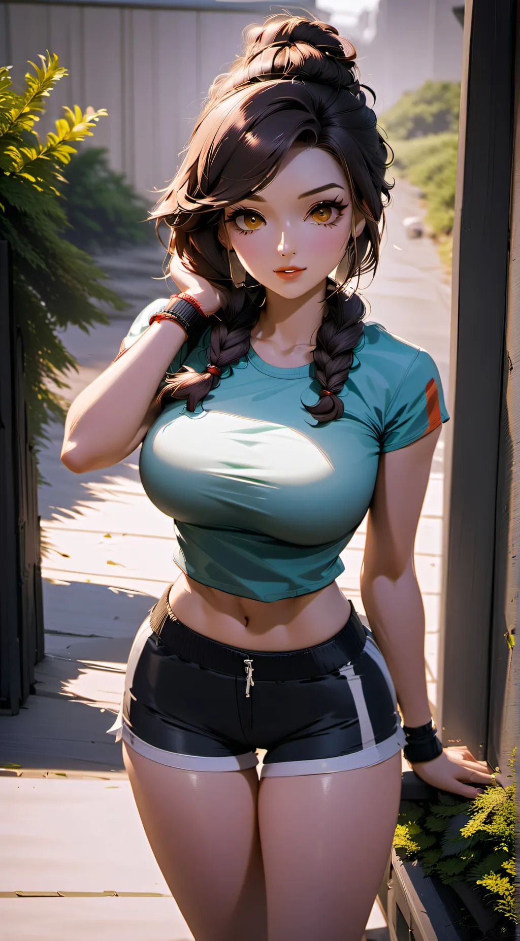 ai character: Jennie  background