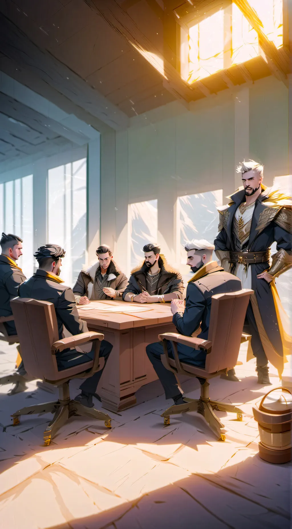 ai character: Chris background