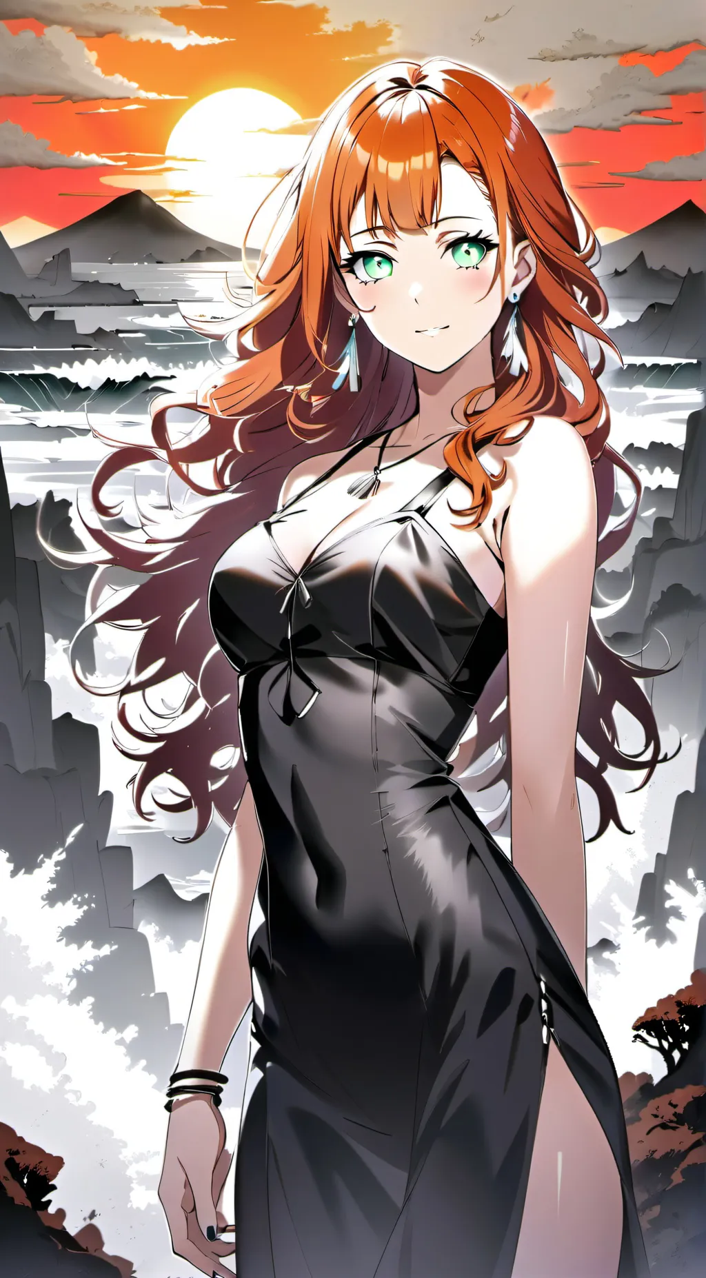 ai character: Claire Yvette  background