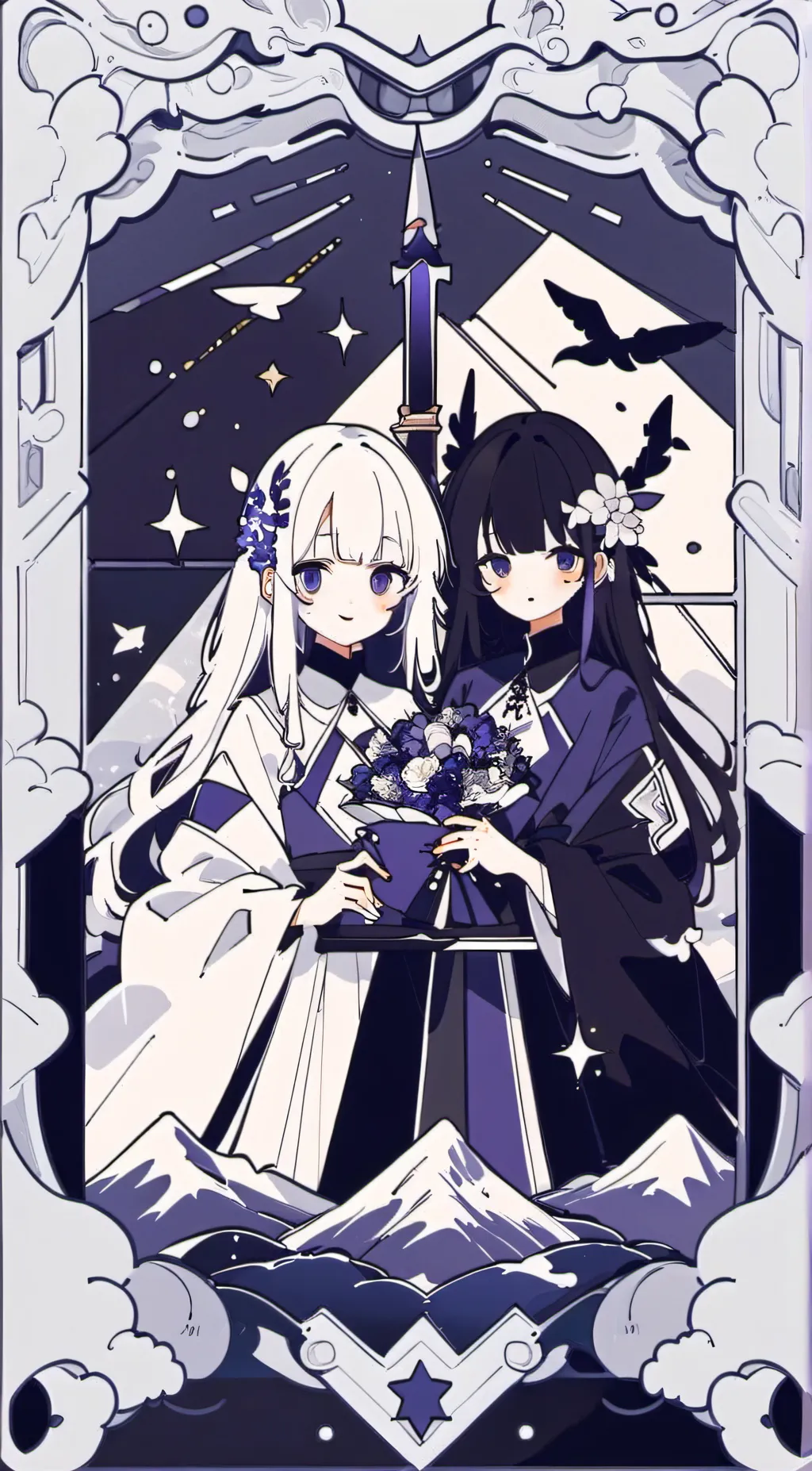 ai character: Akari background