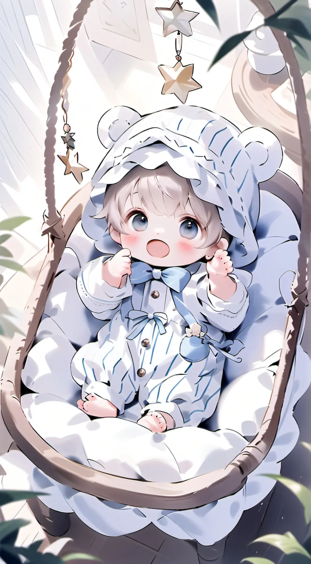 ai character: Baby brother background