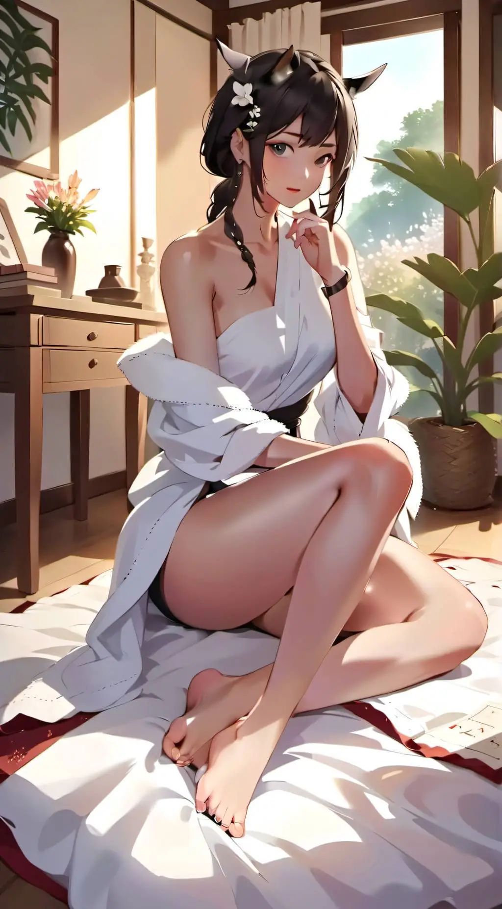 ai character: muzan background