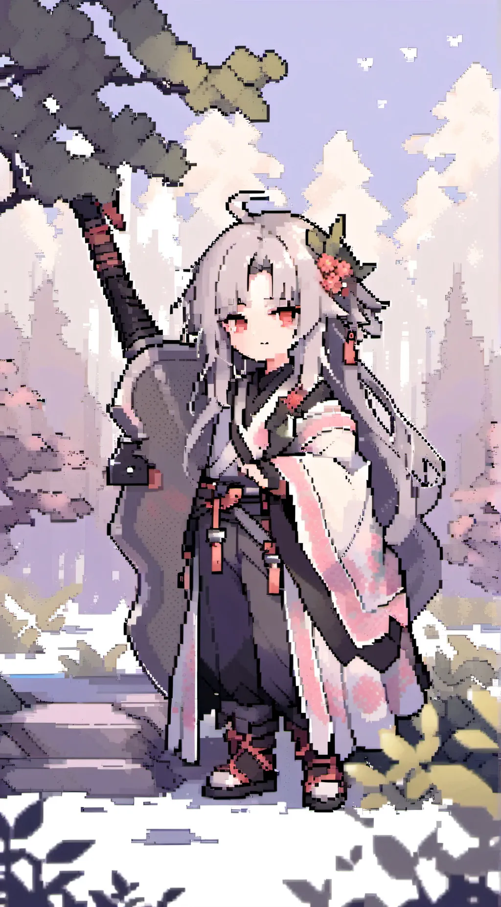 ai character: demon slayer! background