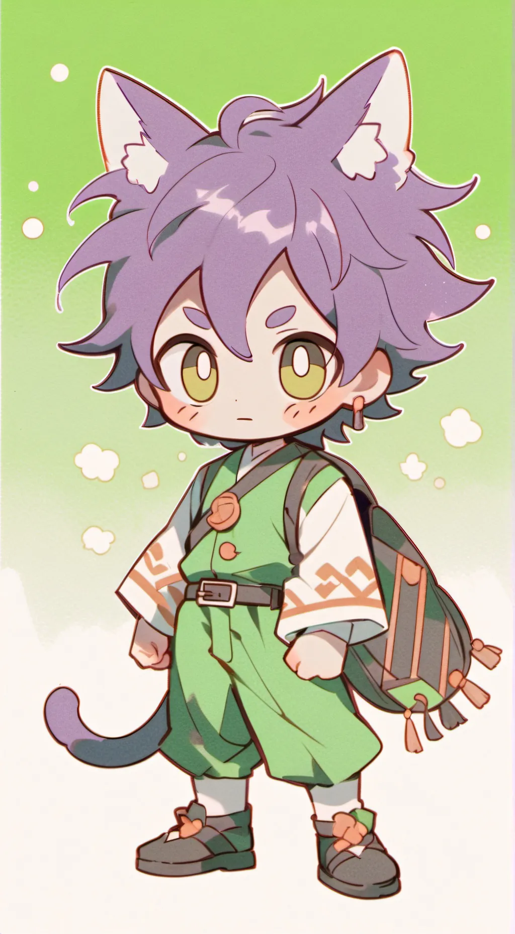 ai character: Catnap  background