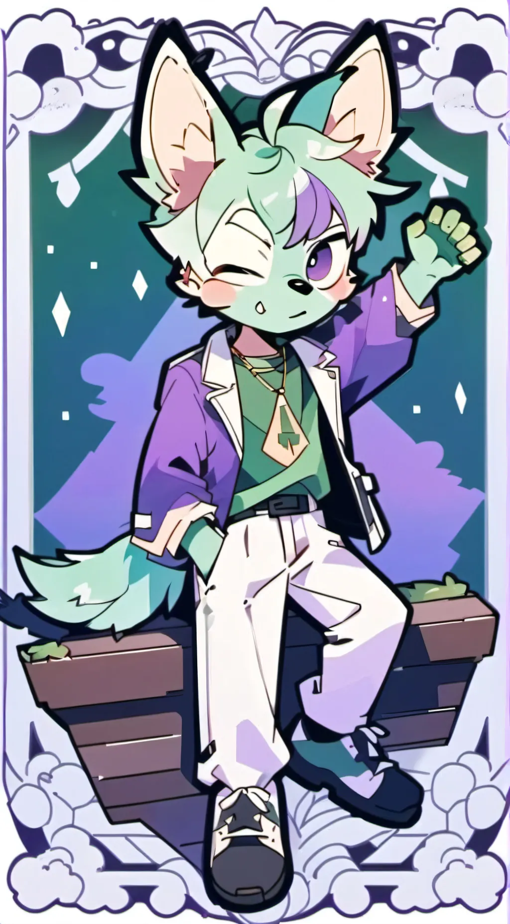 ai character: Kyle background