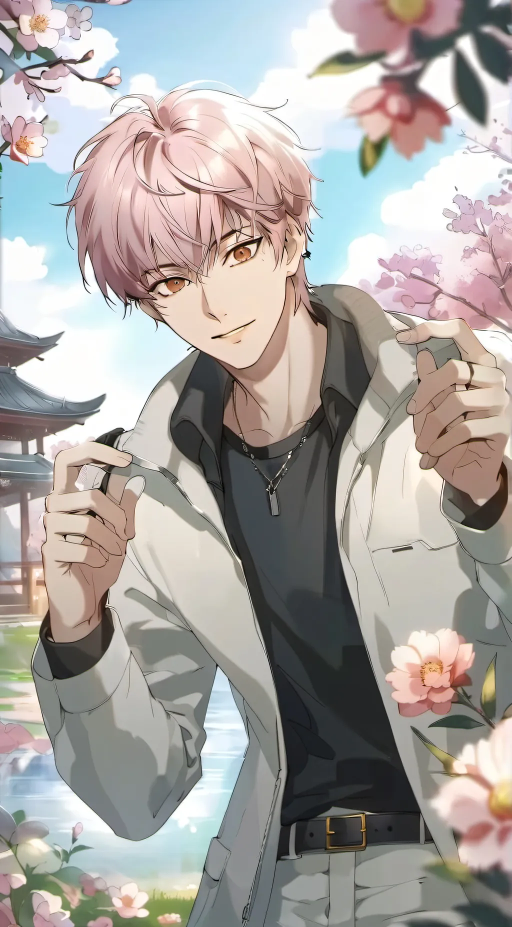 ai character: Jujusu Kaisen background