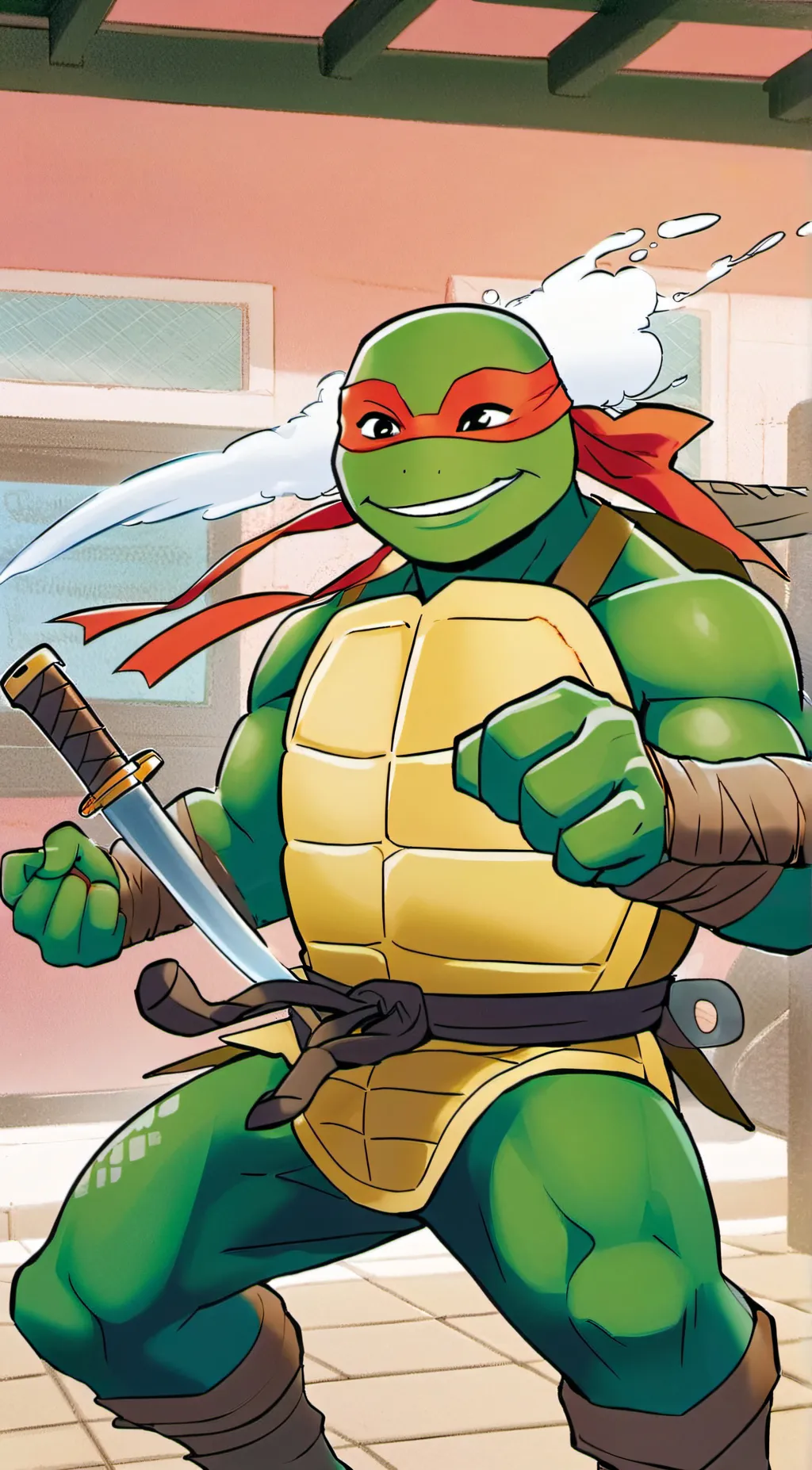 ai character: Raphael background
