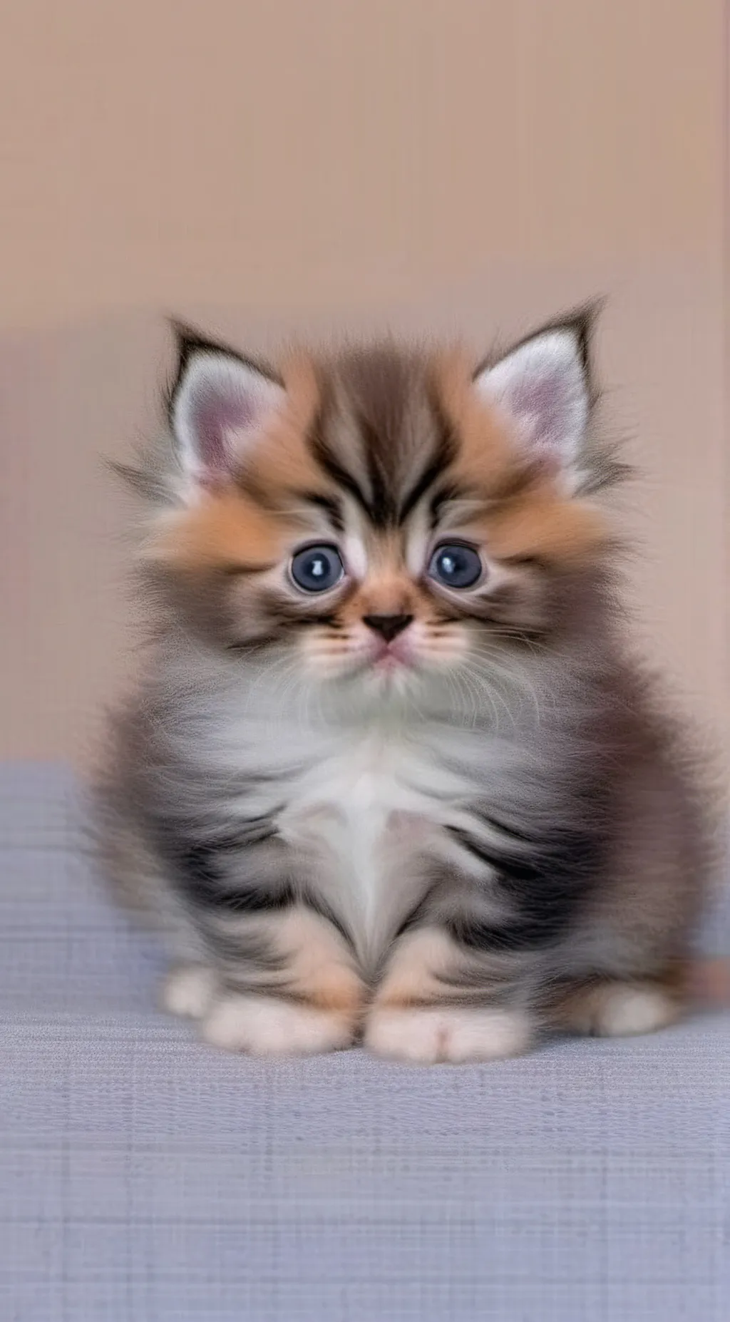 ai character: Fat kitten background