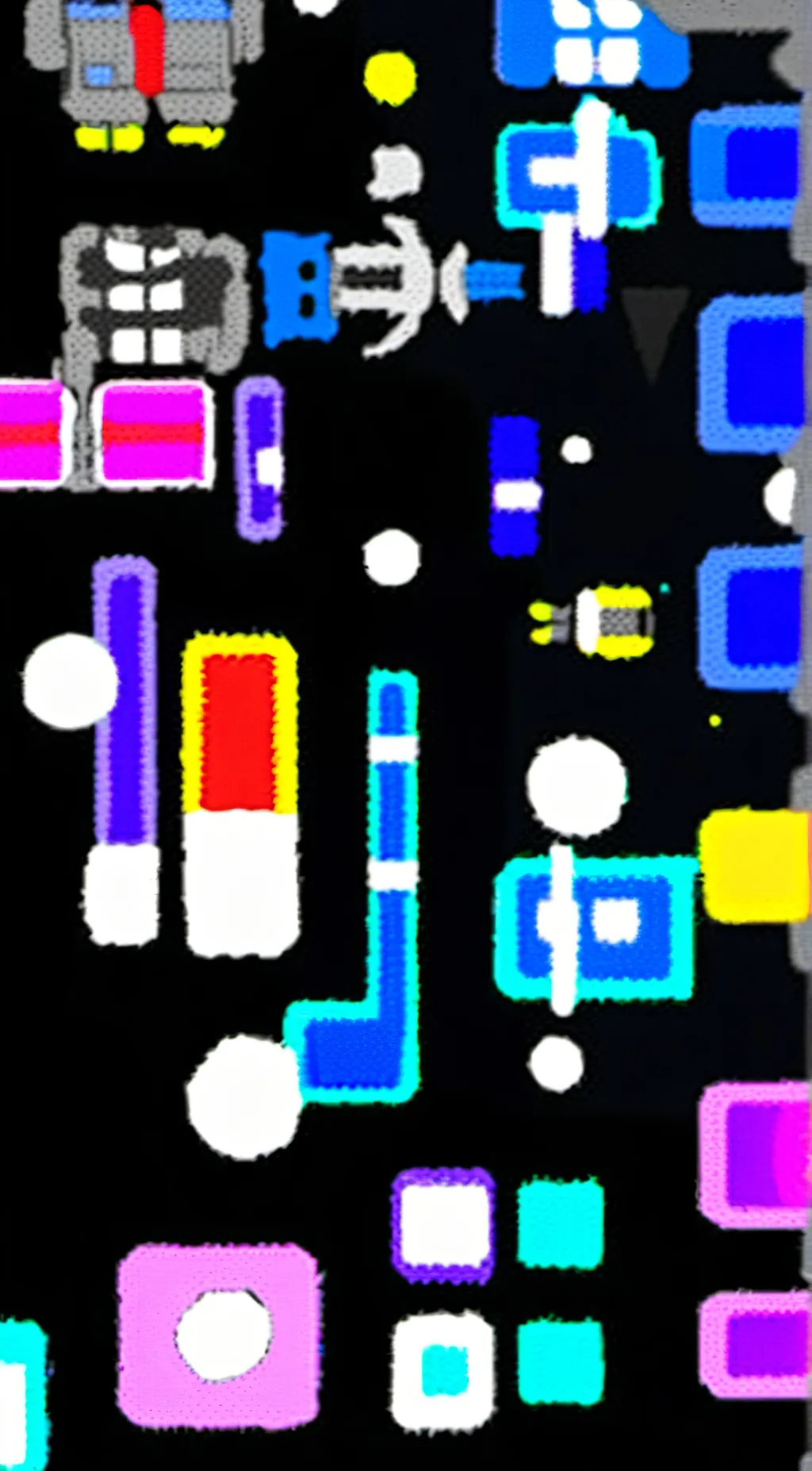 ai character: Deltarune background