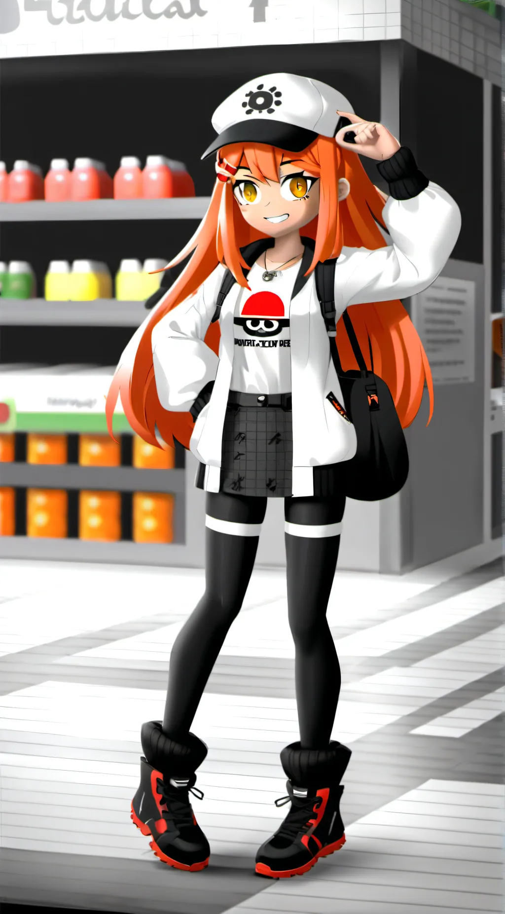 ai character: SMG4 meggy background