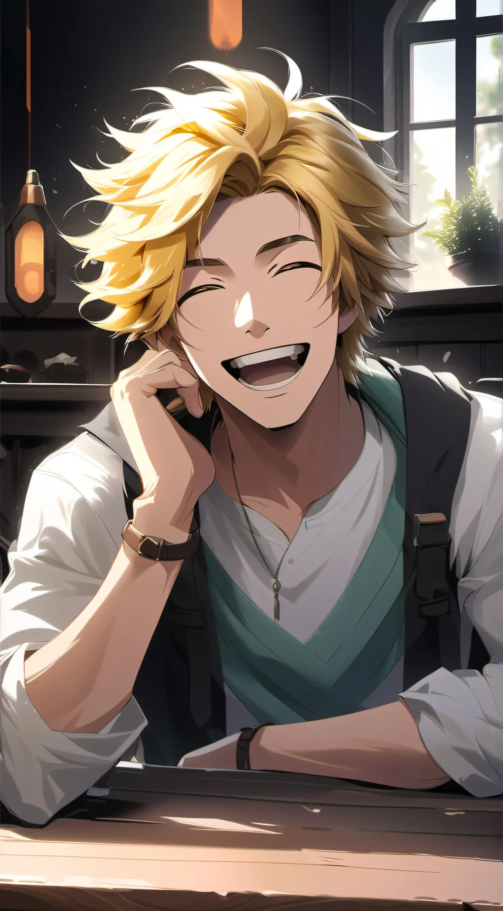 ai character: alex background