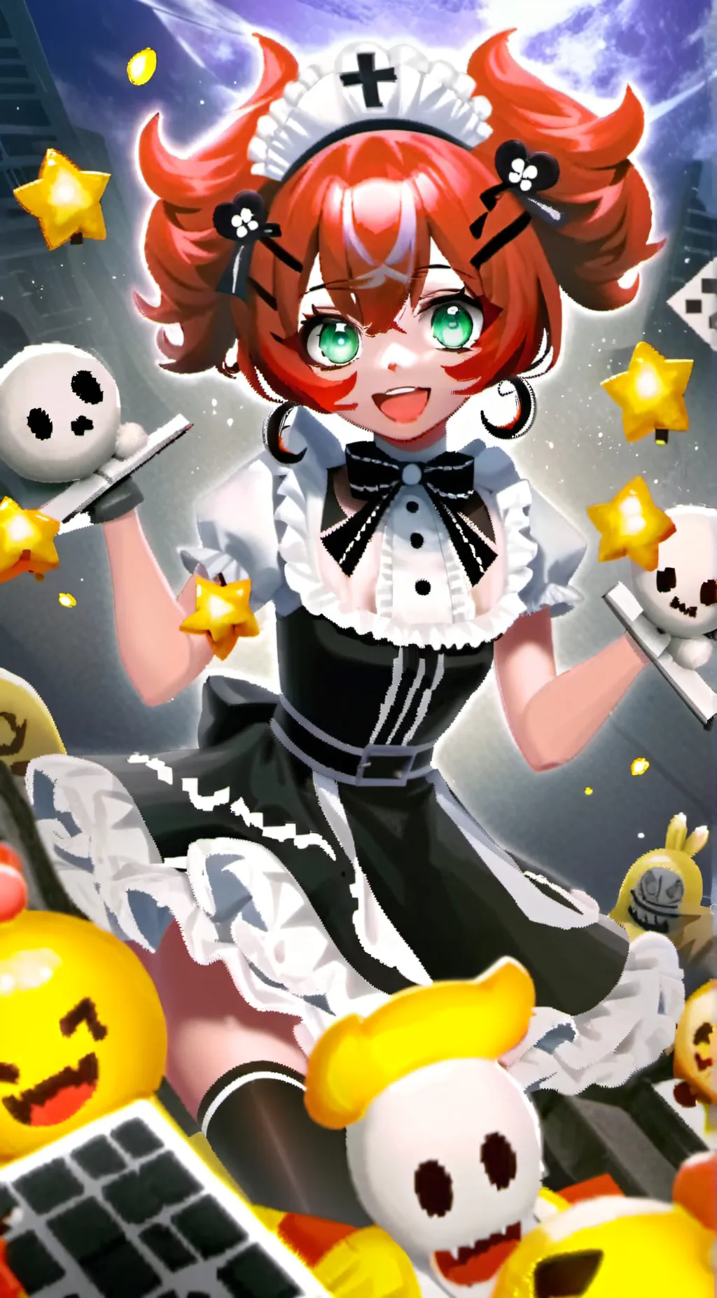 ai character: Sister location  background