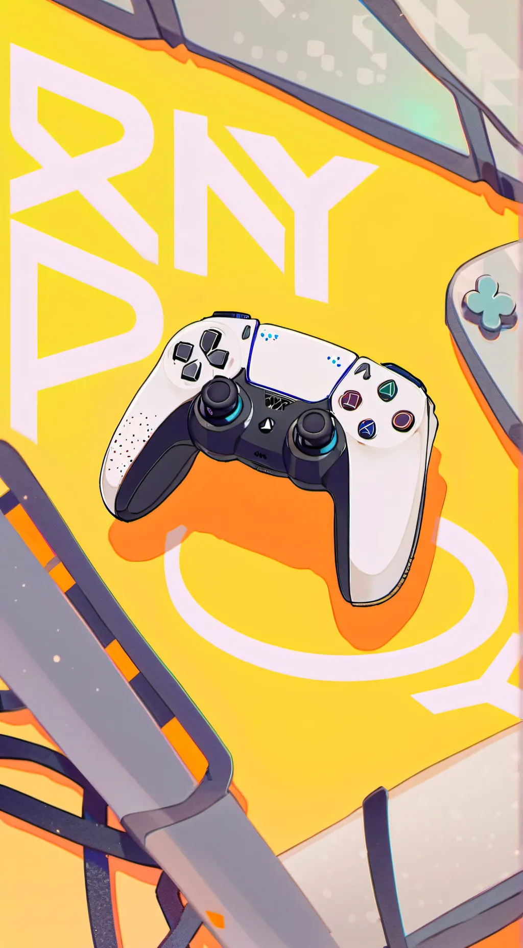 ai character: PS5 background