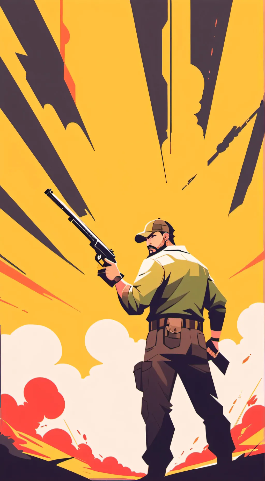 ai character: repeater background