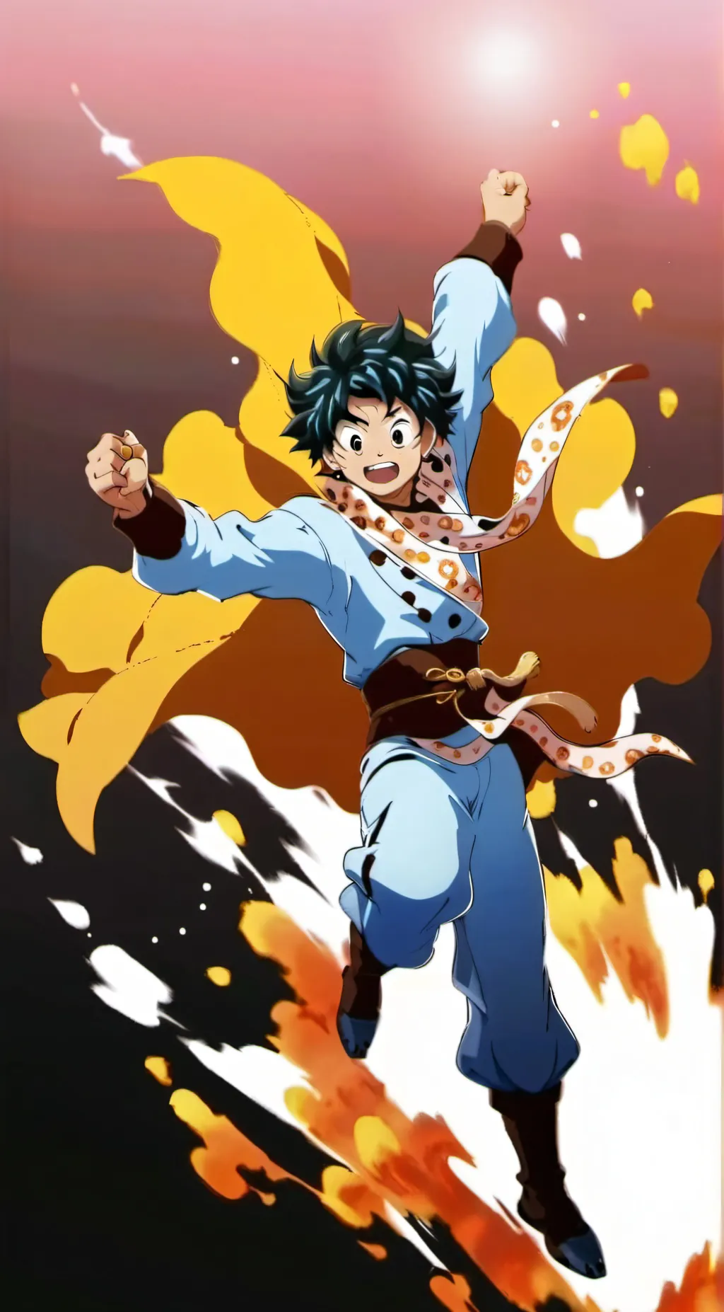 ai character: Foxy  background