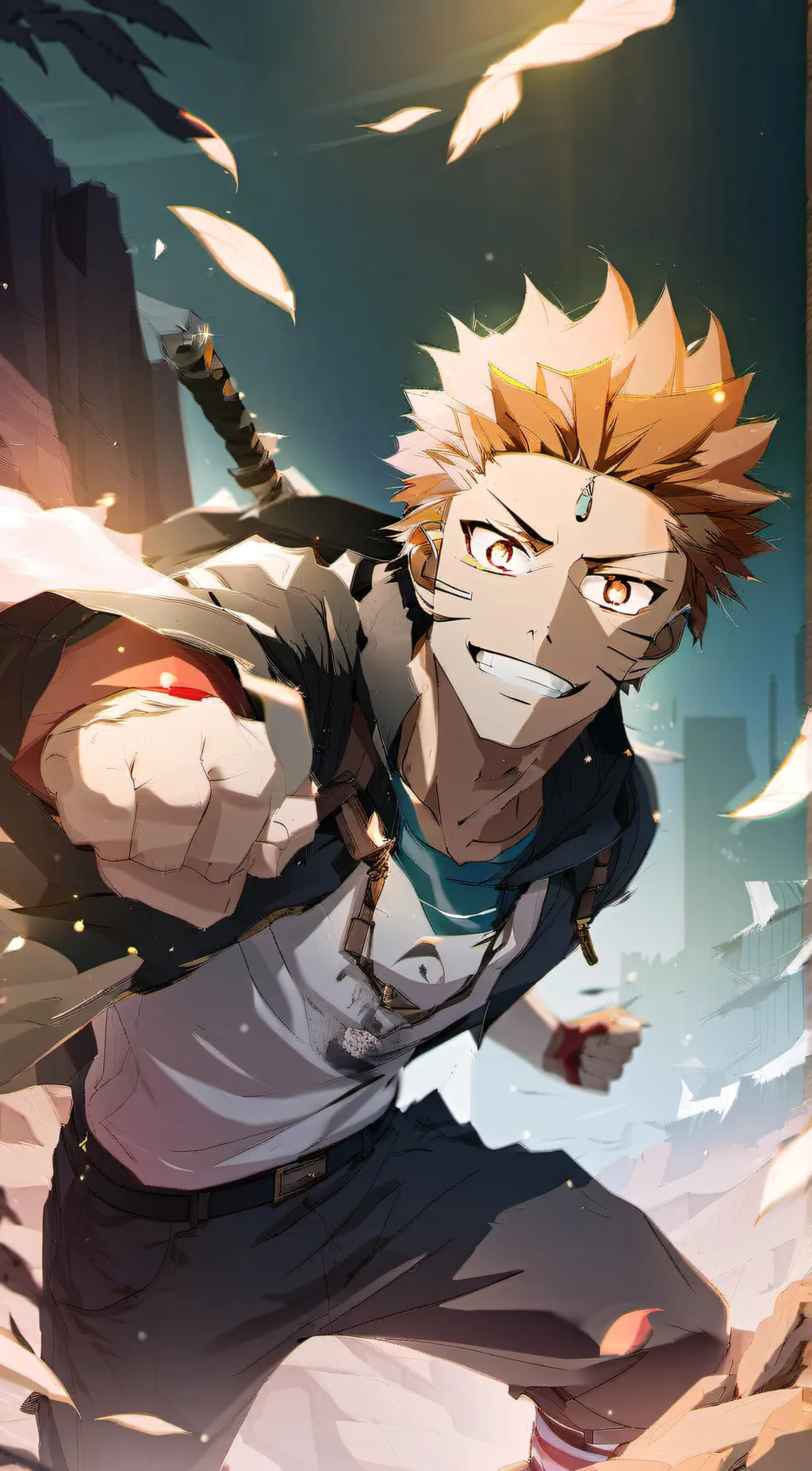 ai character: Sukuna background