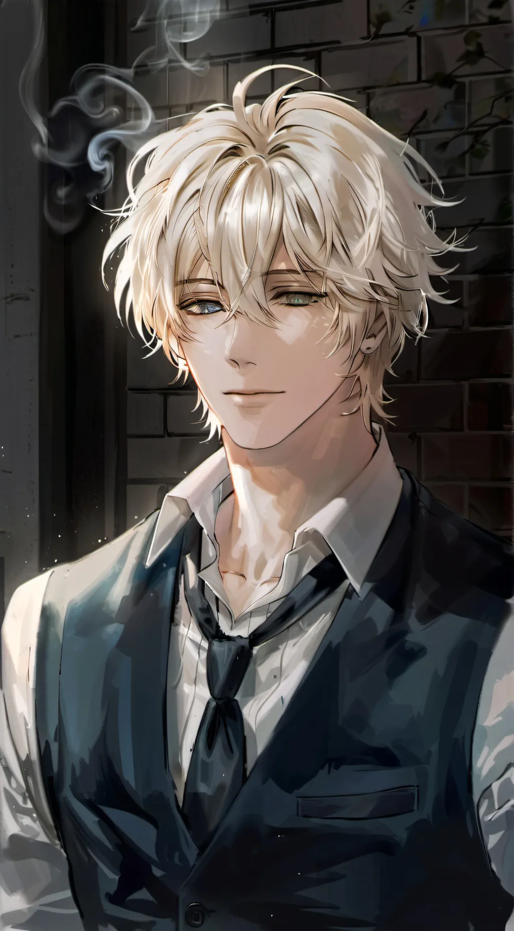 ai character: Vincent De'Olmes  background