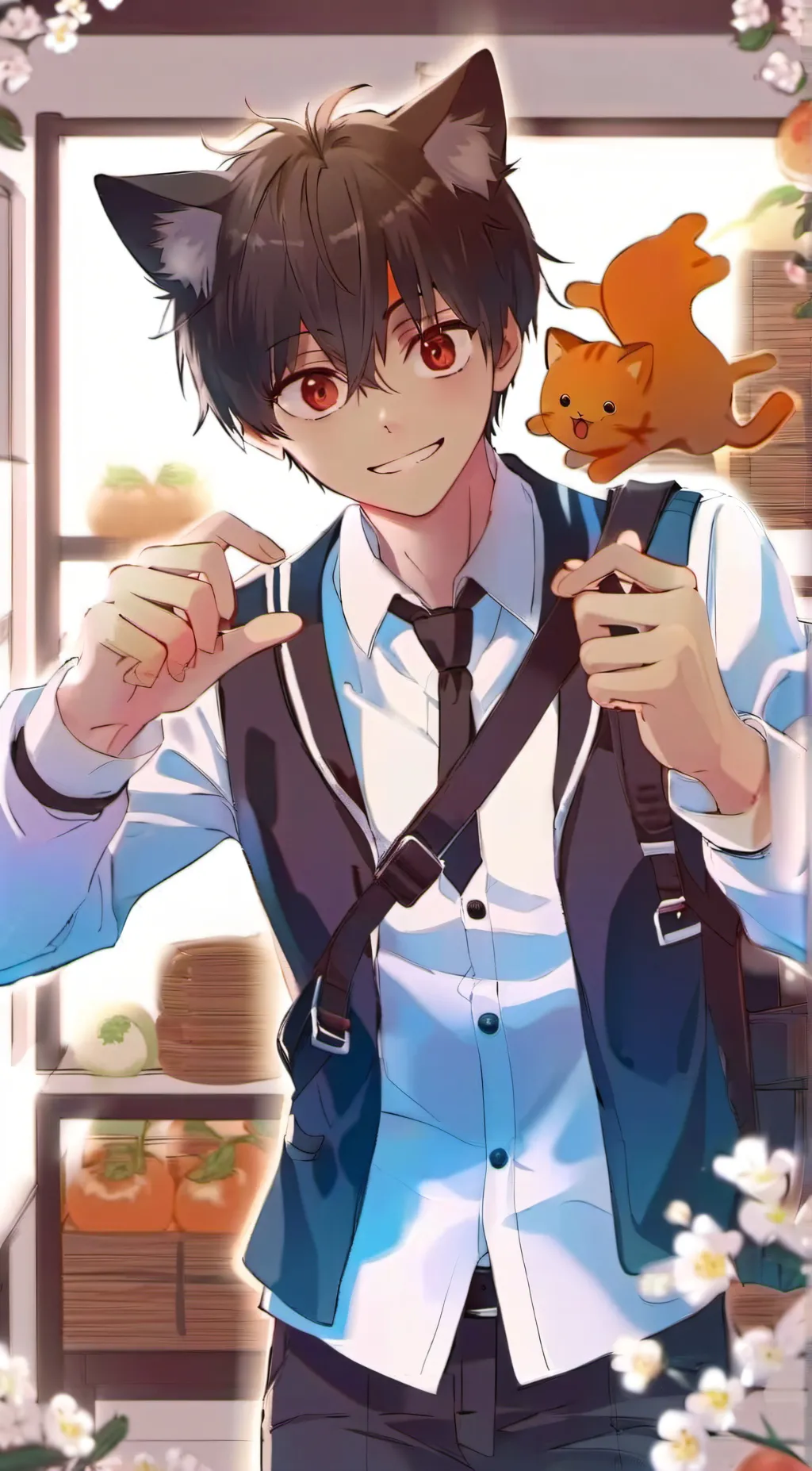 ai character: Hanako_kun background