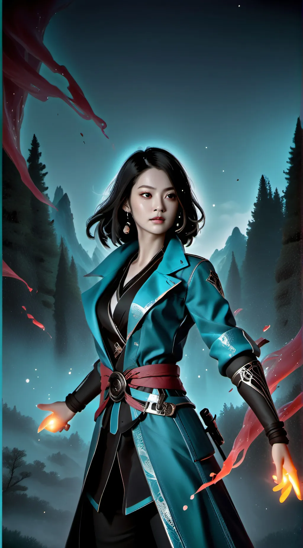 ai character: lala  background