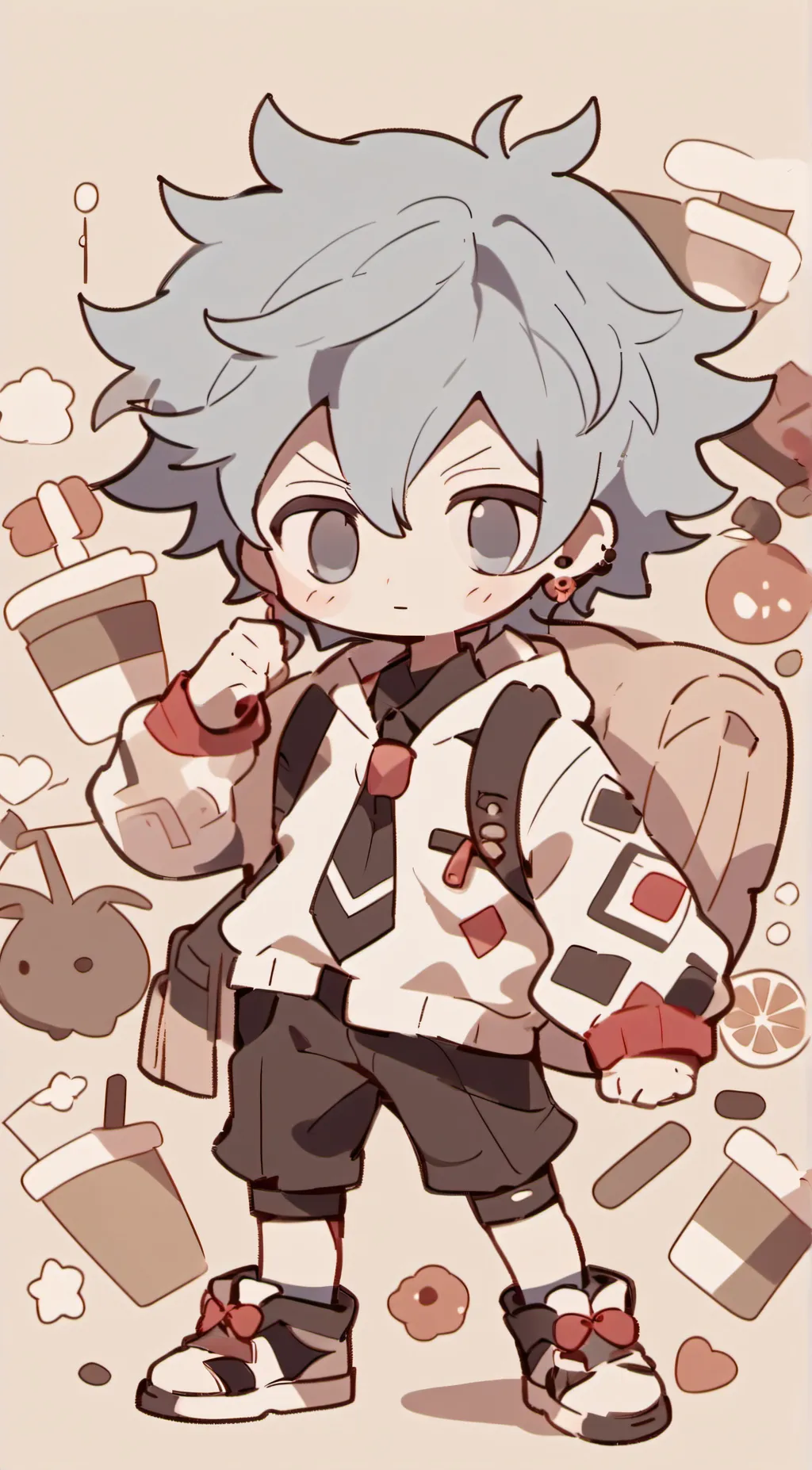 ai character: Max background