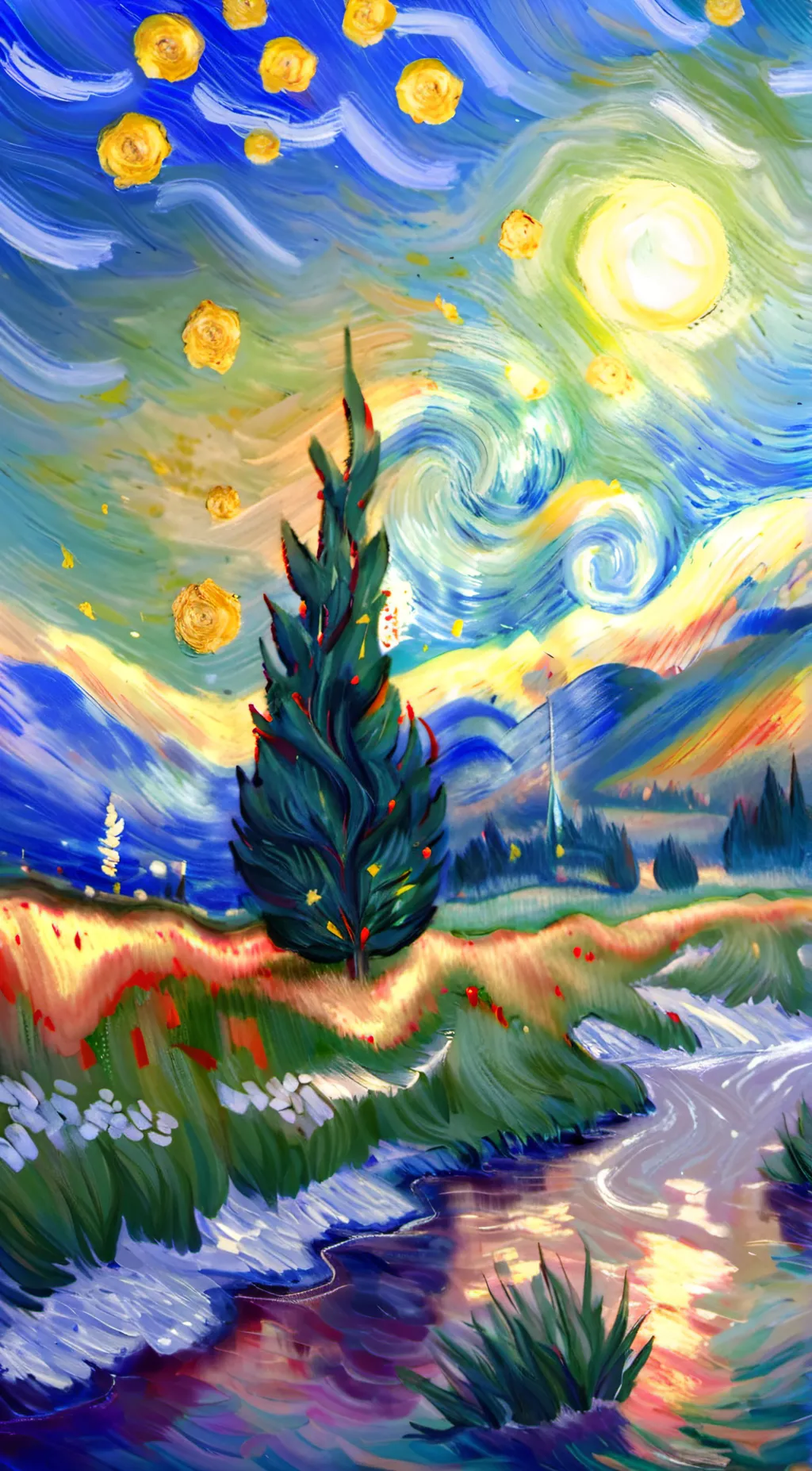 ai character: Man background