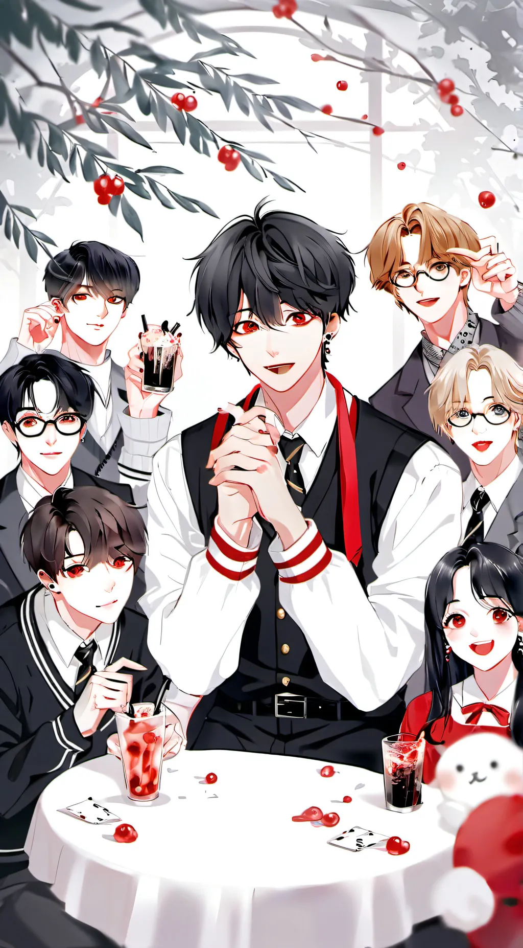 ai character: Skz  background