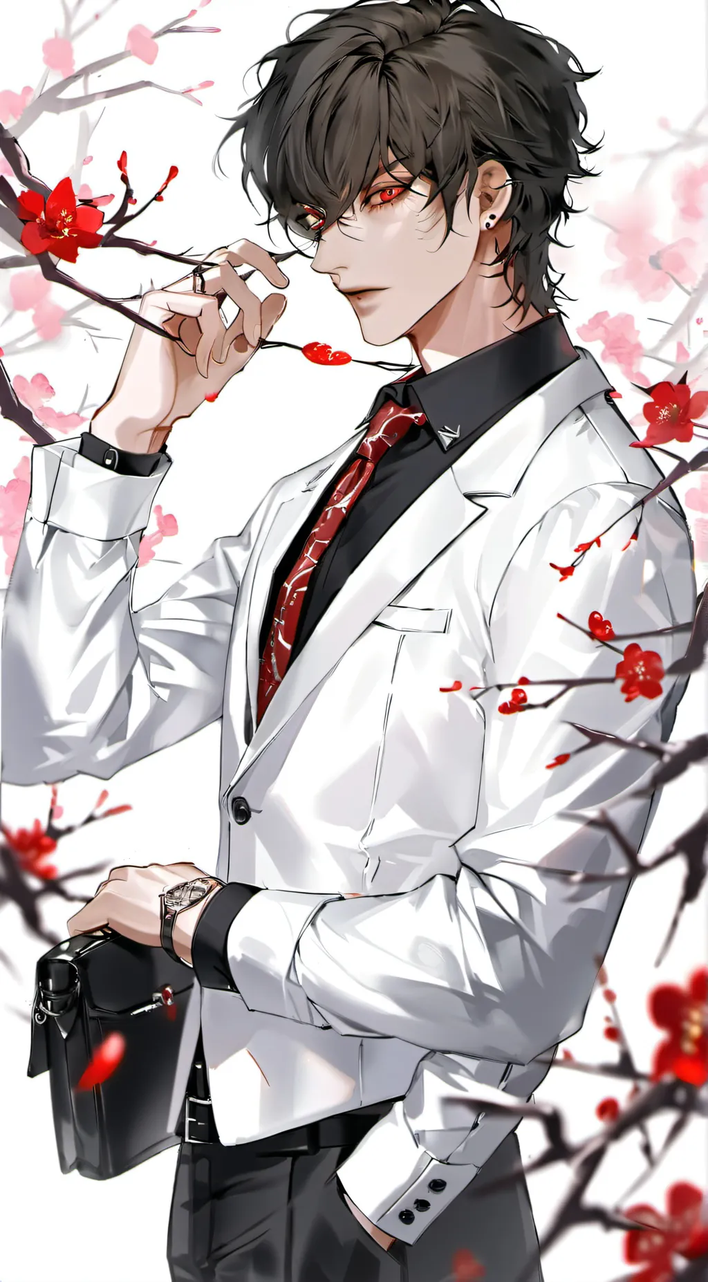 ai character: Adam  background