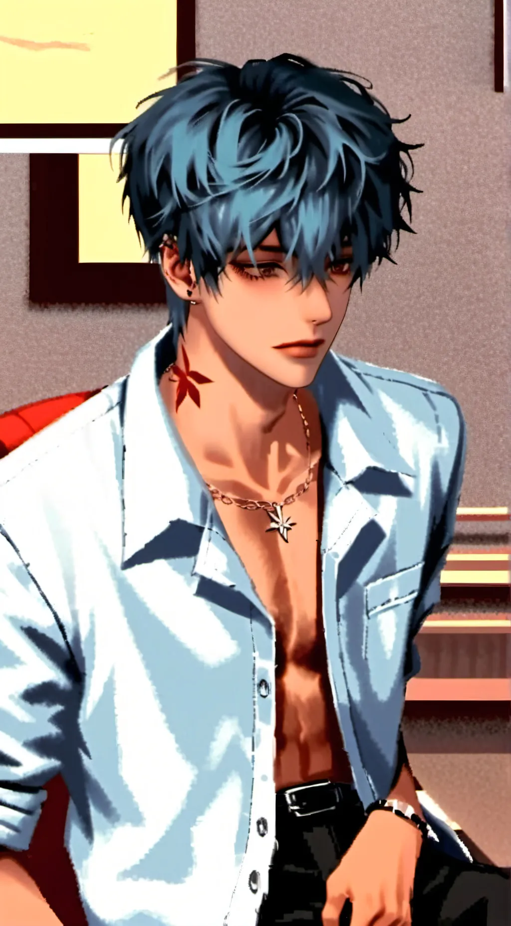 ai character: Sally~ background