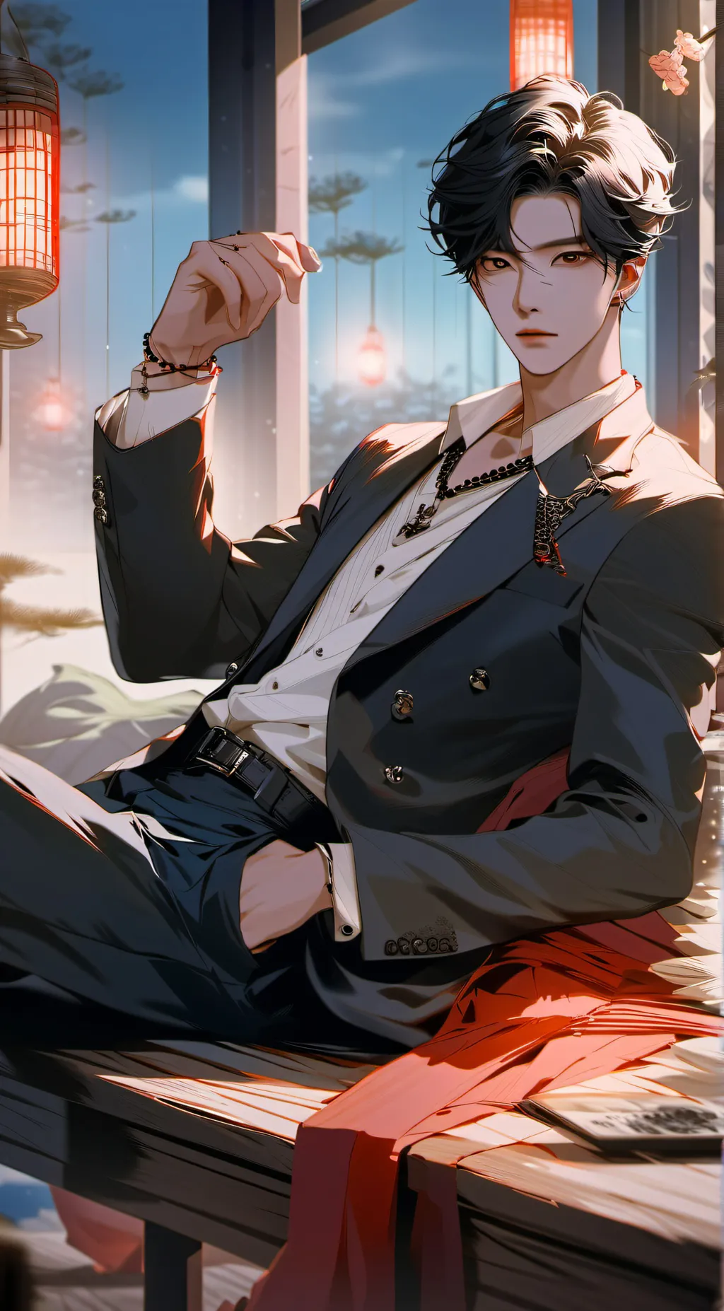 ai character: namjoon background