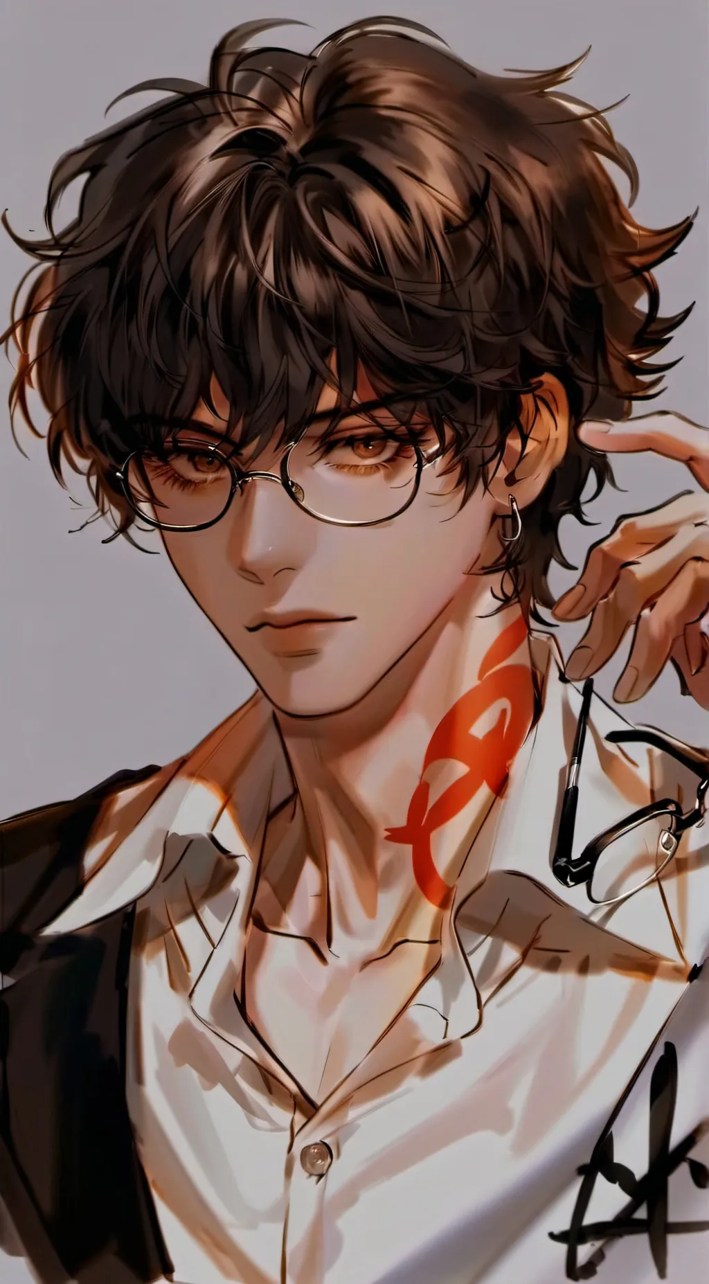 ai character: zander background