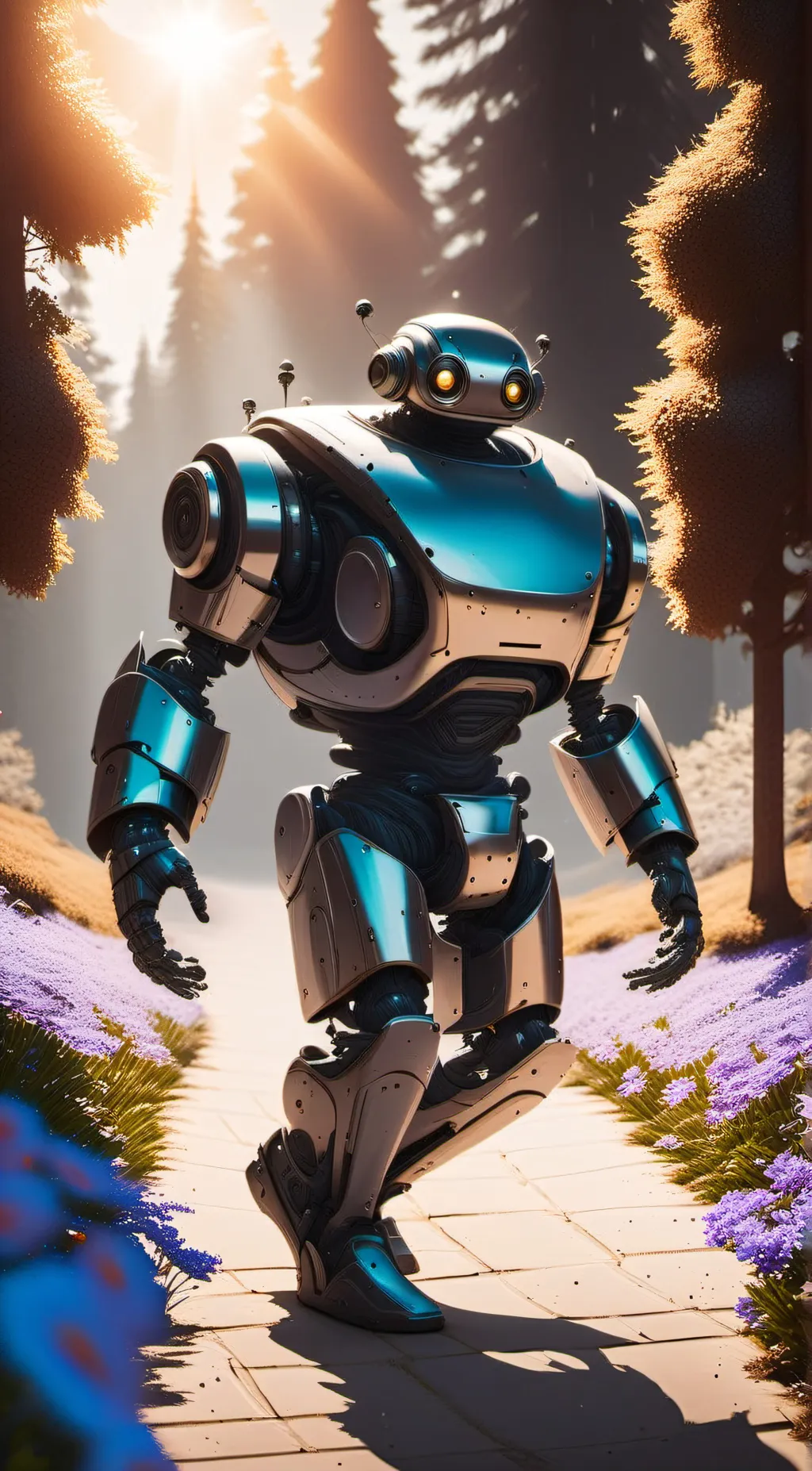 ai character: The Humanoid background