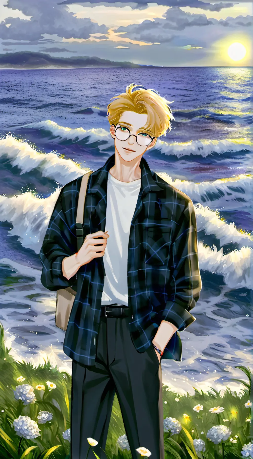 ai character: Austin background