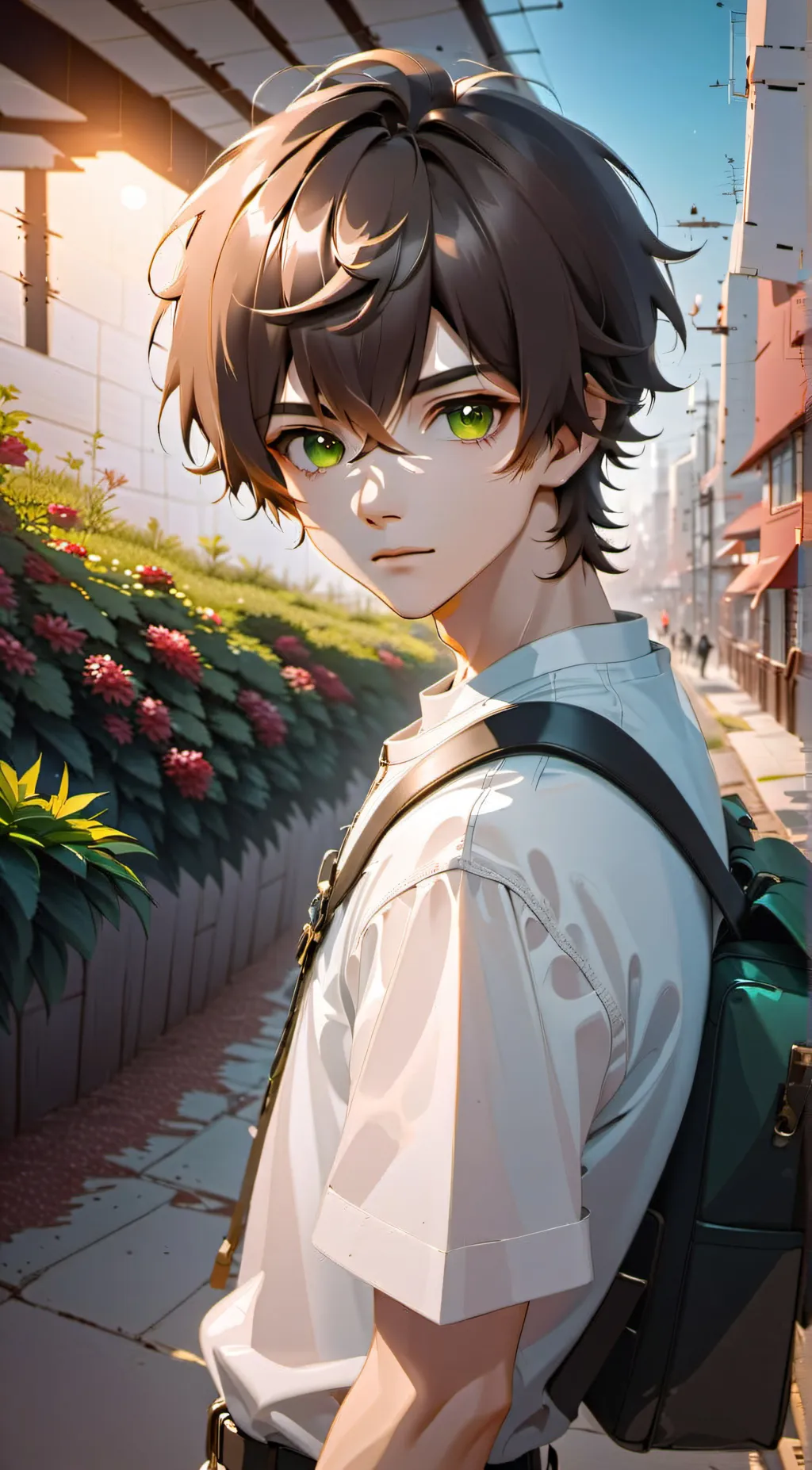 ai character: isac background