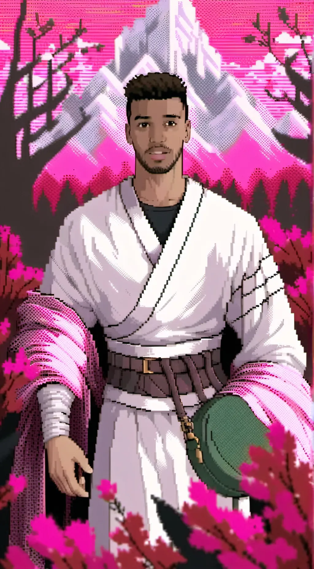 ai character: niko omilana background