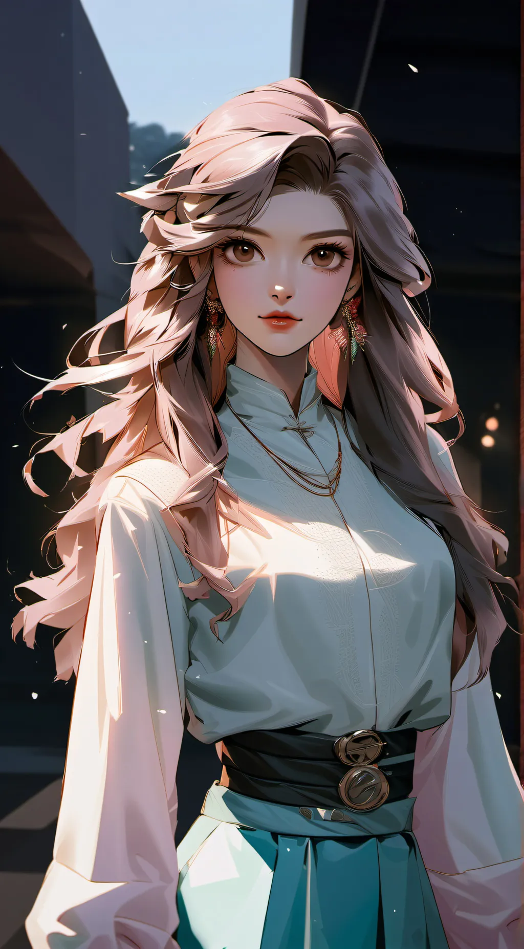 ai character: Hikari background